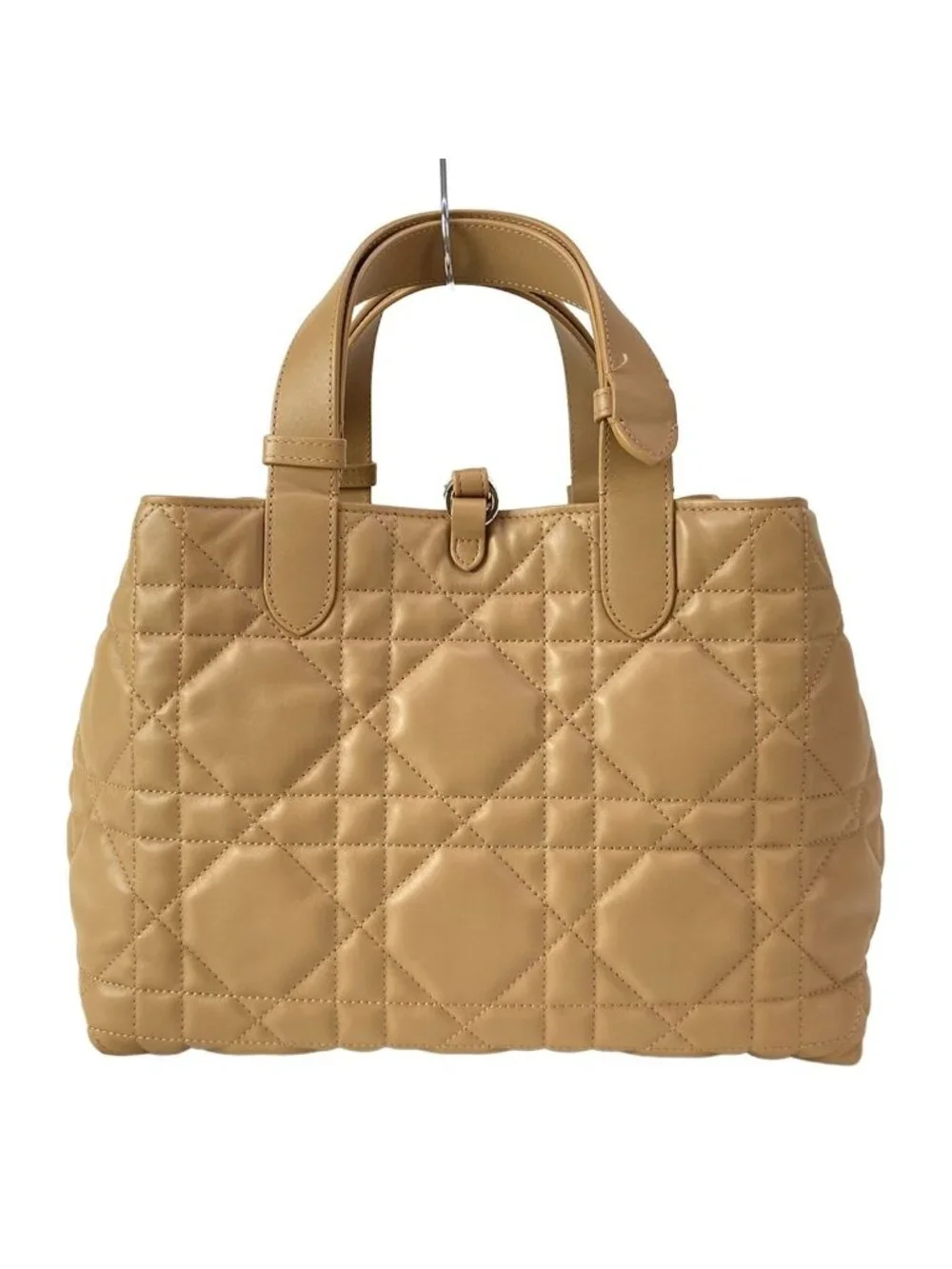 Dior Tote Bag Toujours Medium Light Brown Macro Cannage